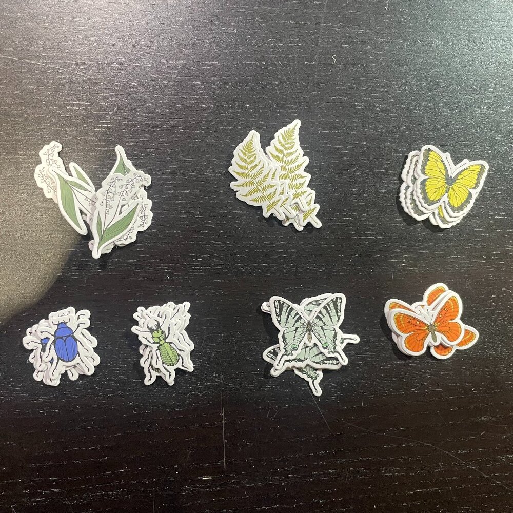 Archer & Olive Nature's Curiosities Embellishment Stickers